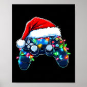Video Game Controller Kerstkerstkerstkerstkerstker Poster (Voorkant)
