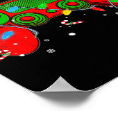 Video Game Controller Kerstkerstkerstkerstkerstker Poster (Hoek)
