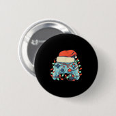Video Game Controller Kerstkerstkerstkerstkerstker Ronde Button 5,7 Cm (Voorkant /achterkant)