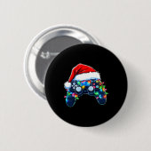 Video Game Controller Kerstkerstkerstkerstkerstker Ronde Button 5,7 Cm (Voorkant /achterkant)