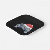 Video Game Controller kerstkerstkerstkerstkerstman Papieren Bordje (Gebogen)