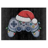 Video Game Controller kerstkerstkerstkerstkerstman Snijplank (Voorkant)