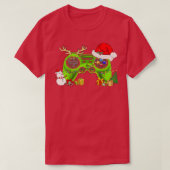 Video Game Controller Kerstmis Hat Boys Kind T-shirt (Design voorkant)