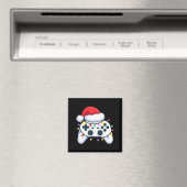 Video Game Controller Kerstmis Sinterklaas Hoed Ga Magneet (Insitu (Vaatwasser))