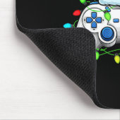 Video Game Controller Kerstmis Sinterklaas Hoed Ga Muismat (Hoek)