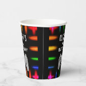 Video game Controller Neon Gaming Birthday Party Papieren Bekers (Rechts)