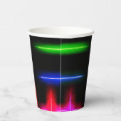 Video game Controller Neon Gaming Birthday Party Papieren Bekers (Rechts)