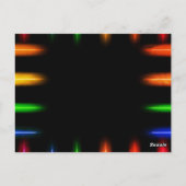 Video Game Controller Neon Gaming Verjaardag Kaart (Achterkant)