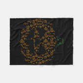 Video-game Controller Pompoen Halloween Kostuum Ga Fleece Deken (Voorkant (Horizontaal))