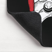 Video-game Controller Santa Hat Kerstmis Gaming X Muismat (Hoek)