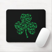 Video Game Controller Shamrock Irish Gamer St. Pat Muismat (Met muis)