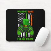 Video Game Controller St Patricks Shamrock Irish F Muismat (Met muis)