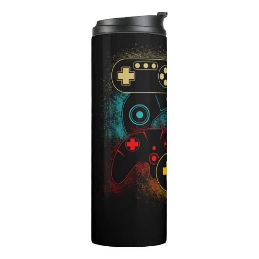 Video Game Controller Thermosbeker (Gedraaid links)