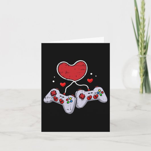 Video-game Controller Valentijnsdag Cool Gaming G Kaart (Voorkant)