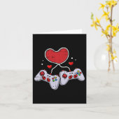 Video-game Controller Valentijnsdag Cool Gaming G Kaart (Gele Bloem)