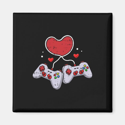 Video-game Controller Valentijnsdag Cool Gaming G Magneet (Voorkant)