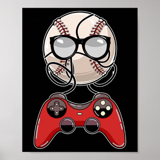 Video-game Controller Verkoop Gaming Sportspeler G Poster (Voorkant)