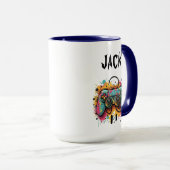 Video Game Controller Watercolor | Cool Gaming Mok (Voorkant rechts)