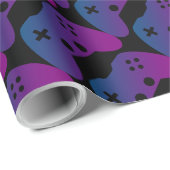 Video Game Controller Wrapping Paper Cadeaupapier (Rol Hoek)