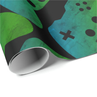 Video Game Controller Wrapping Paper Cadeaupapier