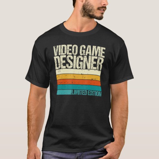 Video Game Designer Limited Edition T-shirt (Voorkant)