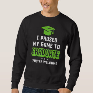 Video game die ik heb gepauzeerd, Afstuderen gamer Trui