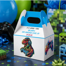 Video Game Dinosaurus Gaming Verjaardagsfeestje