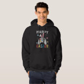 Video Game Easter Bunny Gaming Controller Gamer Bo Hoodie (Voorkant volledig)