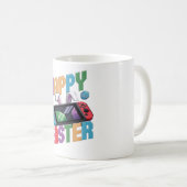Video Game Easter Bunny Gaming Controller Gamer Koffiemok (Voorkant rechts)