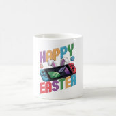 Video Game Easter Bunny Gaming Controller Gamer Koffiemok (Center)
