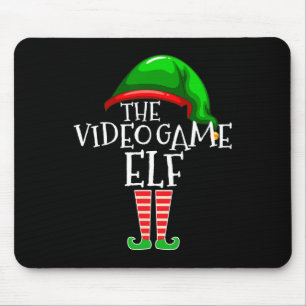 Video Game Elf Groep Matching Familie Kerst Gif Muismat