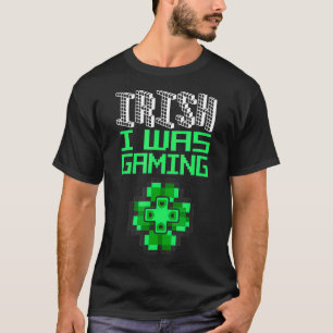 Video game game St Patricks Day Gamer T's voor Bo T-shirt