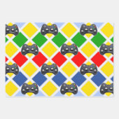 Video Game Gamer Gift Wrapping Paper Sheets (Voorkant 2)