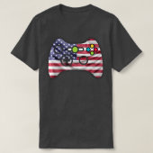 Video Game Gamer USA T-shirt (Design voorkant)