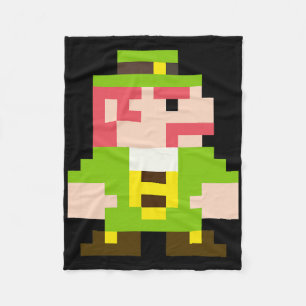 Video Game Gaming St. Patrick's Day Gamer T-shirts Fleece Deken