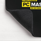 Video Game Gezegde - Glorious PC Master Race Shirt Muismat (Hoek)