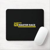 Video Game Gezegde - Glorious PC Master Race Shirt Muismat (Met muis)