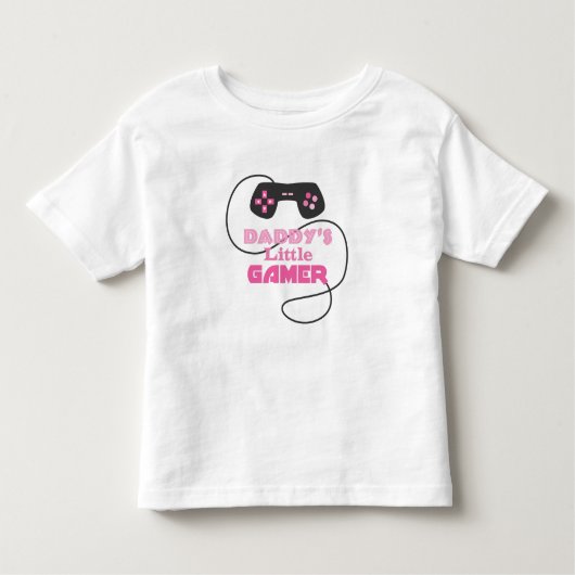 Video Game Girl Kinder Shirts (Voorkant)