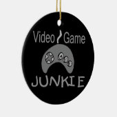 Video Game Junkie Keramisch Ornament (Rechts)