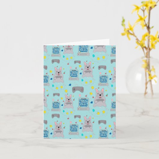 Video Game Kaart (Gele Bloem)