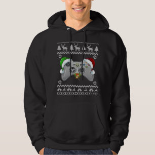 Video Game Kerstboom Lichten Santa Hat Gift XM Hoodie