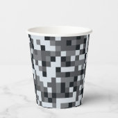 Video Game Level Up Controller Verjaardagsfeestje Papieren Bekers (Achterkant)