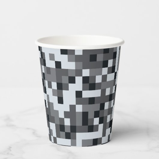 Video Game Level Up Controller Verjaardagsfeestje Papieren Bekers (Achterkant)