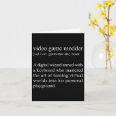 Video Game Modder Definitie - Video Game Modding  Kaart (Gele Bloem)