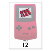 Video-game NERD Weddenregelnummer Kaart (Achterkant)