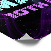 Video Game Niveau Omhoog Verjaardagsfeestje Welkom Poster (Hoek)