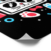 Video Game Paashaas Gaming Controller Gamer Bo Poster (Hoek)
