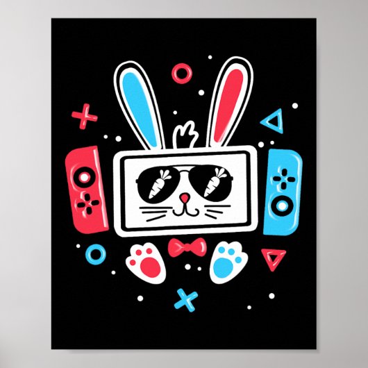 Video Game Paashaas Gaming Controller Gamer Bo Poster (Voorkant)