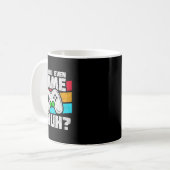 Video Game Player - PC Console Online Gaming - Fun Koffiemok (Voorkant links)
