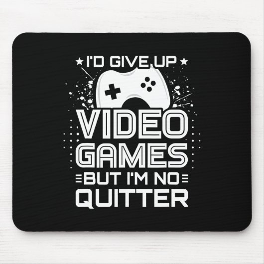 Video Game Player - PC Console Online Gaming - Fun Muismat (Voorkant)